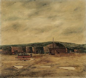 Paysage d'usine, 1928, Joachim Ringelnatz
