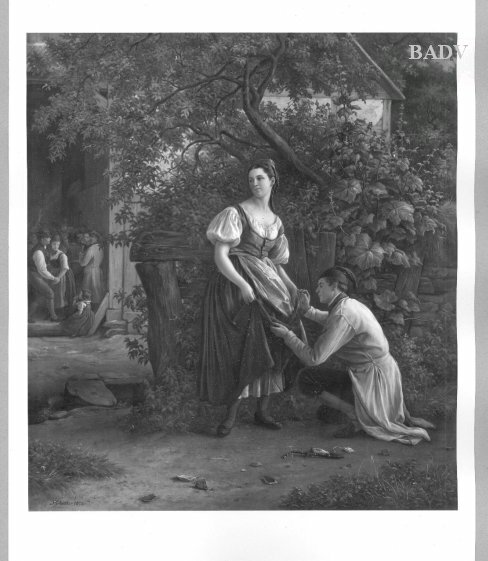 "Der geheilte Schaden", 1872, Julius Günther