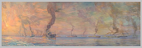 Canada's Grand Armada, 1914, 1919, Frederick Sprosten Challener