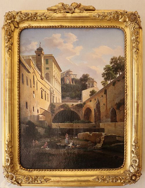 parte del palazzo del principe Doria, 1864, Domenico Pasquale Cambiaso