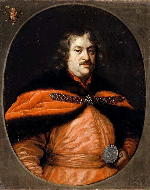 Portrait of Krzysztof Zygmunt Pac., 1670, Daniel Schultz