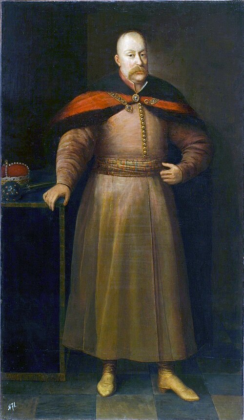 Porträt des Janusz Radziwiłł (1612–1655)., 1654, Daniel Schultz