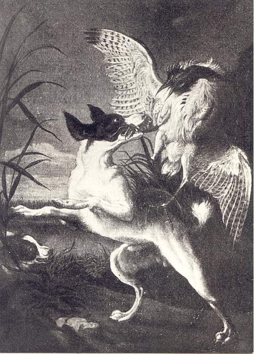 L'Oiseau en chasse., 1670, Daniel Schultz
