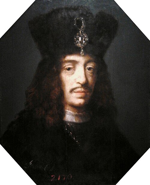 Portrait du roi Jean-Casimir., 1660, Daniel Schultz