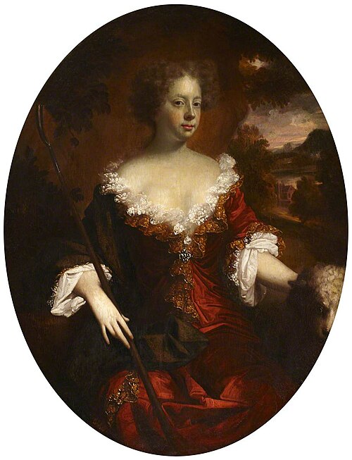 Miss Morgan, as Saint Agnes, 1687, Garret Murphy