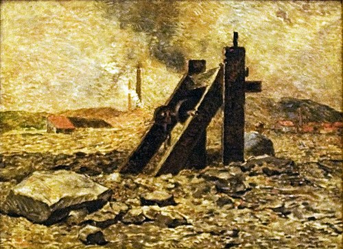 Treuil abandonné, , Constantin Meunier
