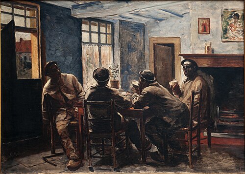 Cabaret du borinage, 1878, Constantin Meunier