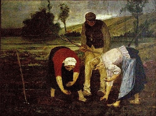 Les arracheurs de pommes de terre, 1885, Constantin Meunier