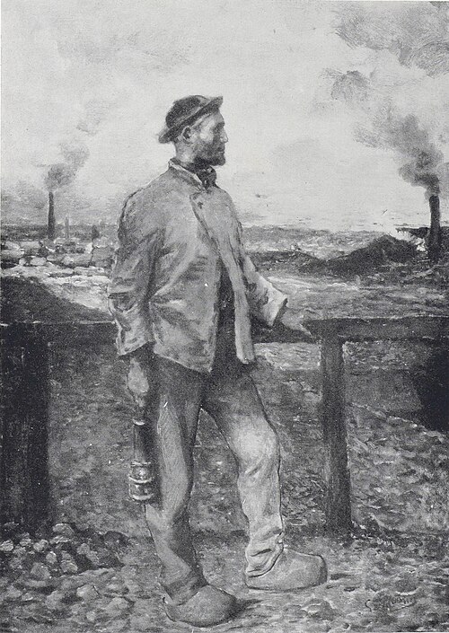 Bergarbeiter, , Constantin Meunier