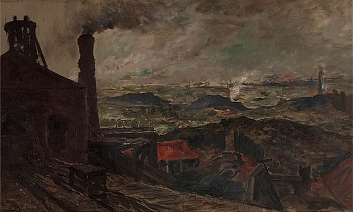 Le pays noir, 1882, Constantin Meunier