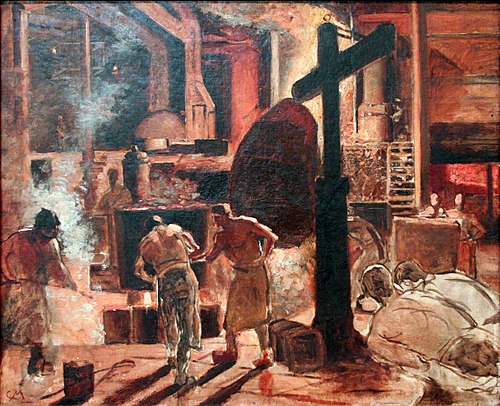 Steel Foundry, 1850, Constantin Meunier