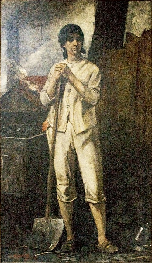 Une hiercheuse, 1887, Constantin Meunier