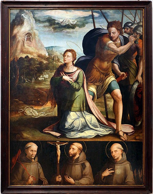 Martyrdom of Saint Catherine, 1565, Gaspar Dias