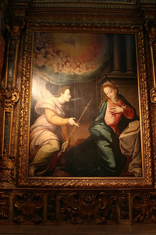 The Annunciation, 1560, Gaspar Dias