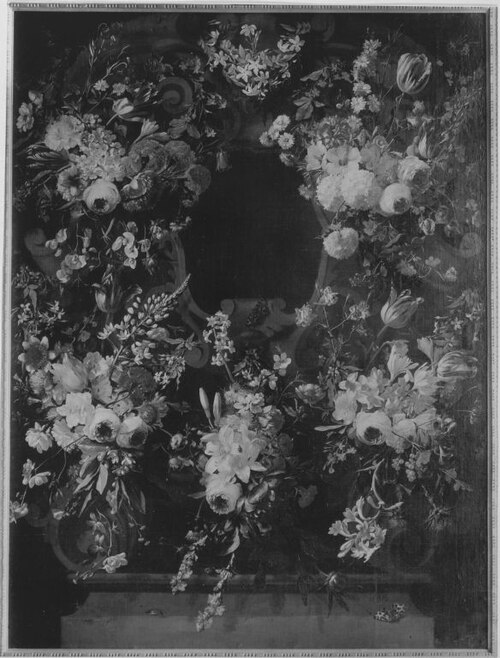 Flower Garland, 1677, Gaspard Pieter Verbruggen I