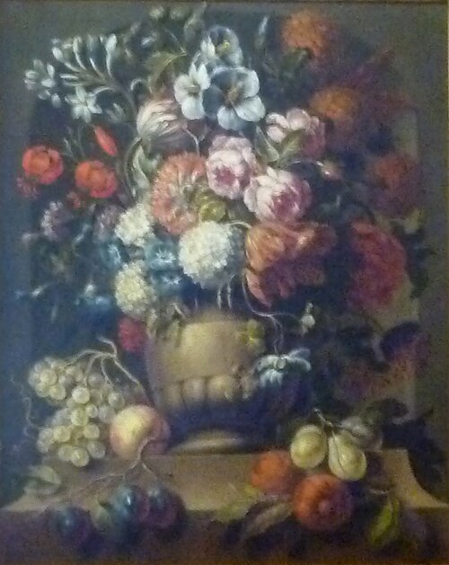 Flowers and fruits, , Gaspar Peeter Verbruggen le jeune