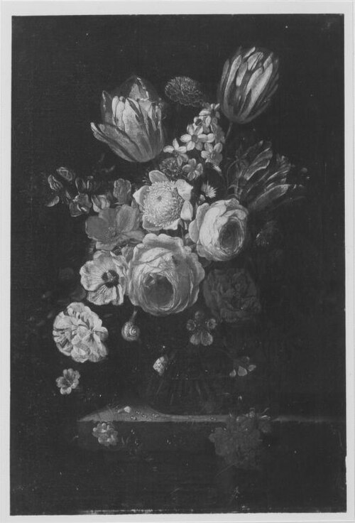 A Vase of Flowers, 1697, Gaspar Peeter Verbruggen le jeune