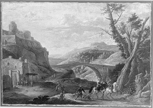 Gebirgslandschaft, 1652, Gaspar de Witte