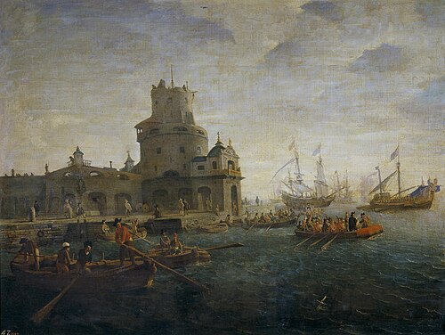 Marine Painting, 1601, Kasper van Eyck