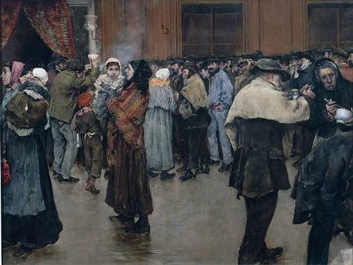 La Soupe du matin, 1880, Norbert Gœneutte