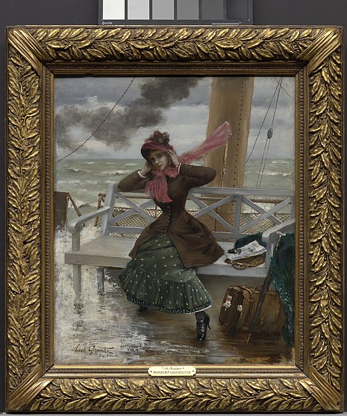 The Passenger, 1882, Norbert Gœneutte