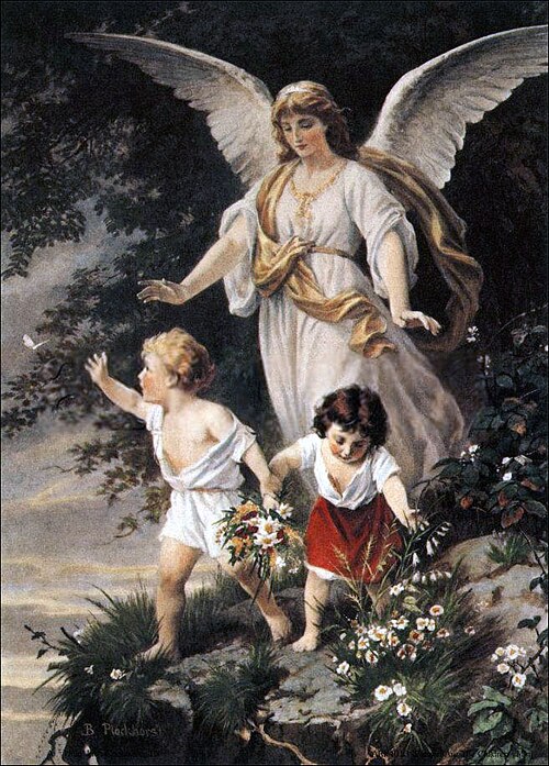 guardian Angel, , Bernhard Plockhorst