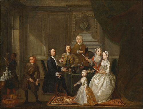 A Family, Probably the Raikes Family, 1730, Gawen Hamilton