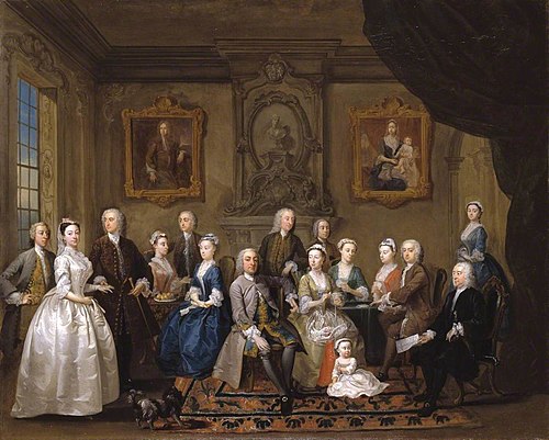 The Du Cane and Boehm Family Group, 1734, Gawen Hamilton
