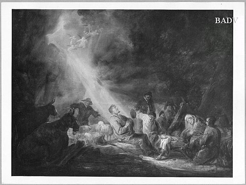 adoration of the shepherds, 1637, Benjamin Gerritsz Cuyp