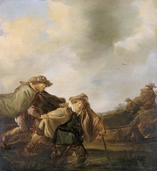 The Parable of the Blind, , Benjamin Gerritsz Cuyp