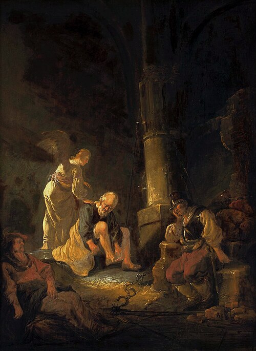La Délivrance de saint Pierre., 1635, Benjamin Gerritsz Cuyp