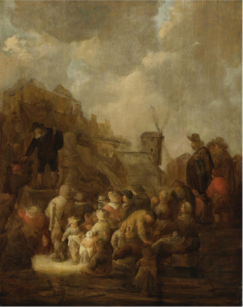 A Peddler, , Benjamin Gerritsz Cuyp