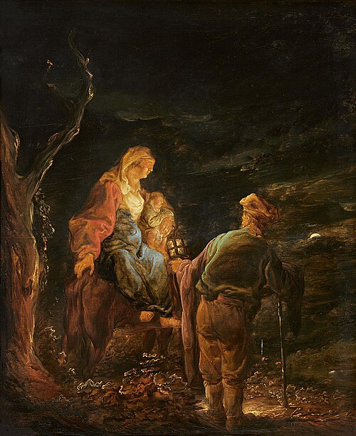 Rest on the Flight into Egypt, 1630, Benjamin Gerritsz Cuyp