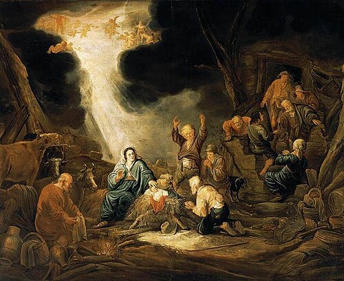 L’Adoration des bergers, 1650, Benjamin Gerritsz Cuyp