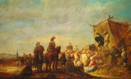Wanderschausteller, 1645, Benjamin Gerritsz Cuyp