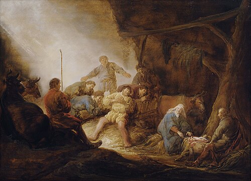 L’Adoration des bergers, 1652, Benjamin Gerritsz Cuyp