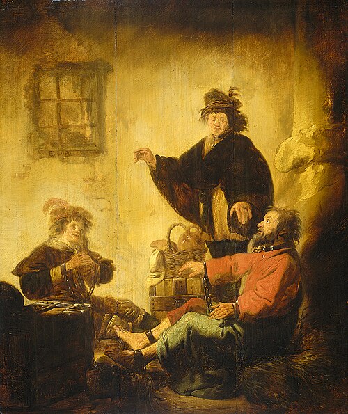 Joseph en train d'interpréter ses rêves auprès du boulanger et du maître d'hôtel, 1630, Benjamin Gerritsz Cuyp