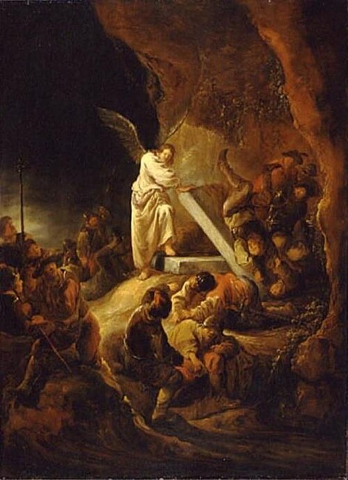 The Angel Taking away the Stone from the Grave, 1660, Benjamin Gerritsz Cuyp