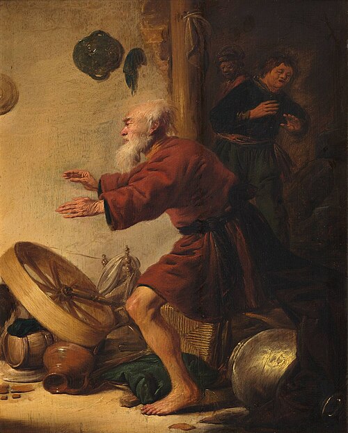 The blind Tobit, 1630, Benjamin Gerritsz Cuyp