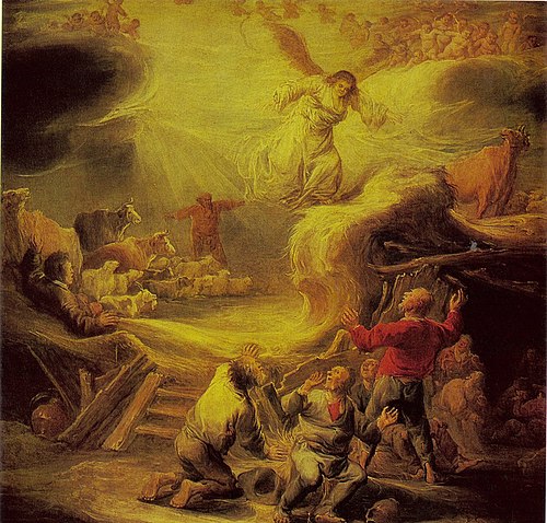 The Annunciation to the Shepherds, 1644, Benjamin Gerritsz Cuyp