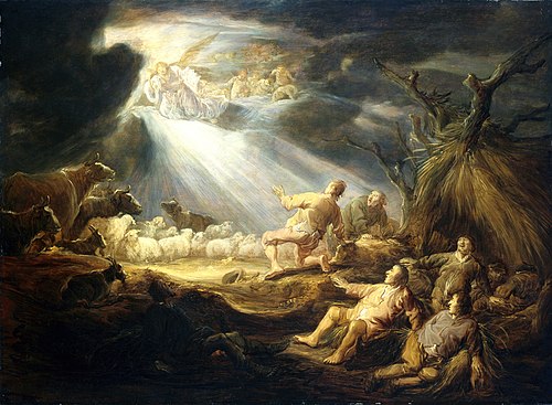 The Annunciation to the Shepherds, , Benjamin Gerritsz Cuyp
