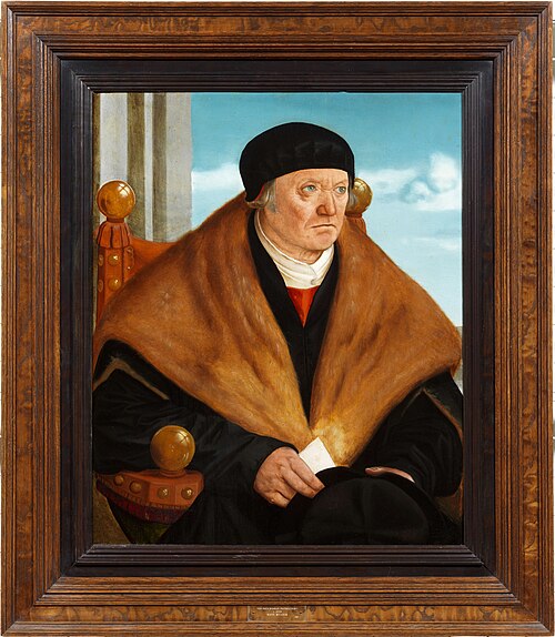 Portrait of a „Bavarian noble", 1550, Hans Muelich