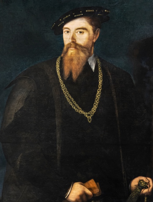 Buste de gentilhomme, 1545, Hans Mielich