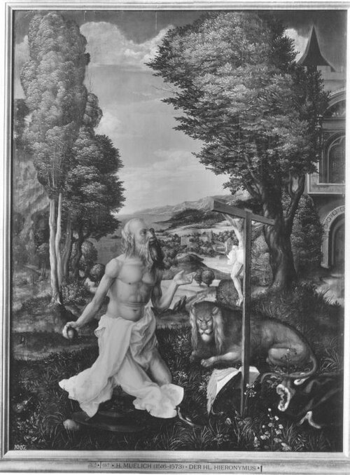 Hl. Hieronymus, 1536, Hans Muelich