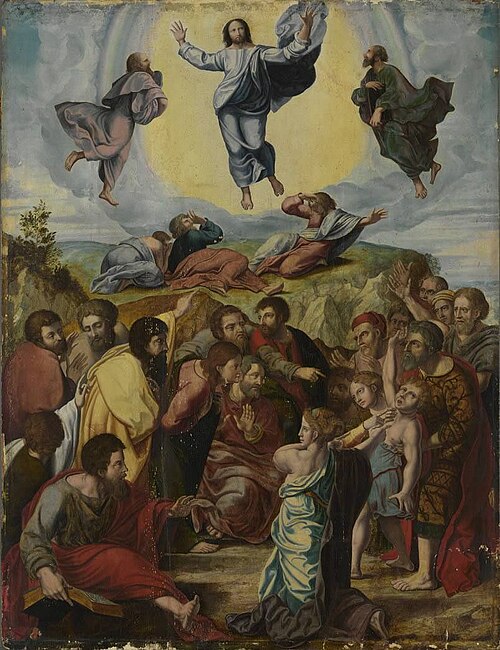 Transfiguration Christ, 1552, Hans Muelich