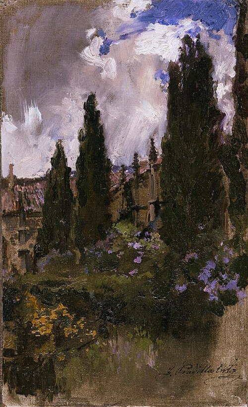 Among the Toros de Guisando, 1912, Francisco Pradilla y Ortiz