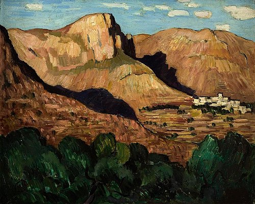 Beau Blanc, St. Jeannet, 1924, Marsden Hartley