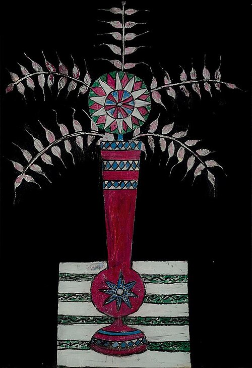 Vase of Flowers, 1916, Marsden Hartley