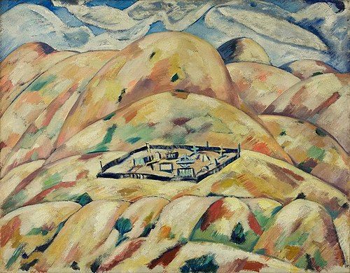New Mexico No. 2, 1919, Marsden Hartley