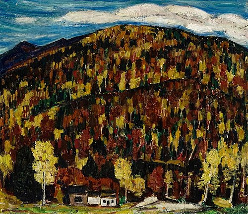 Maine Landscape, Autumn No. 13, 1909, Marsden Hartley